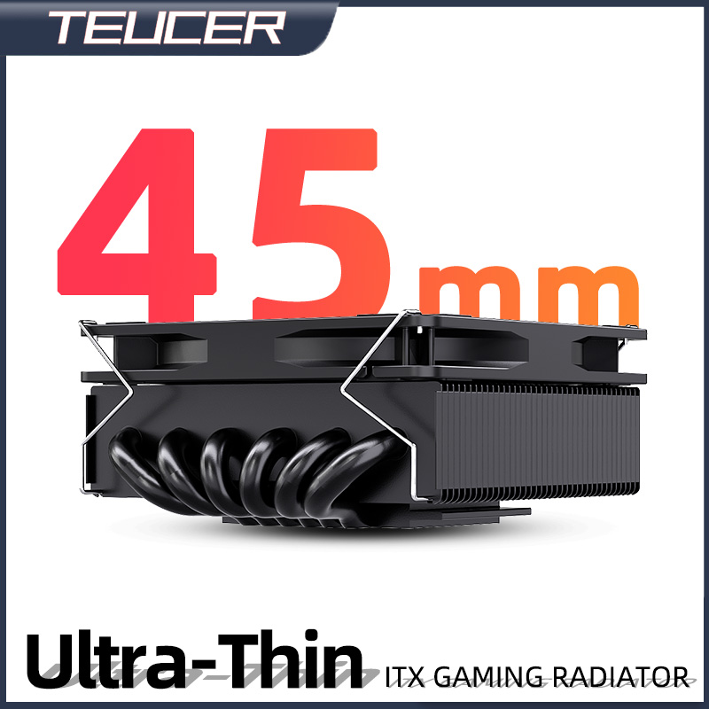 Air Cooler Cpu - Teucer altura 45mm CPU Cooler ITX