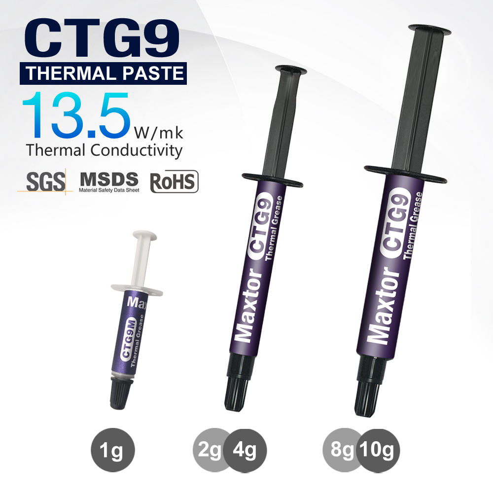 Pasta Térmica Maxtor CTG9 1g 2 - Thermal Paste reseña y precio