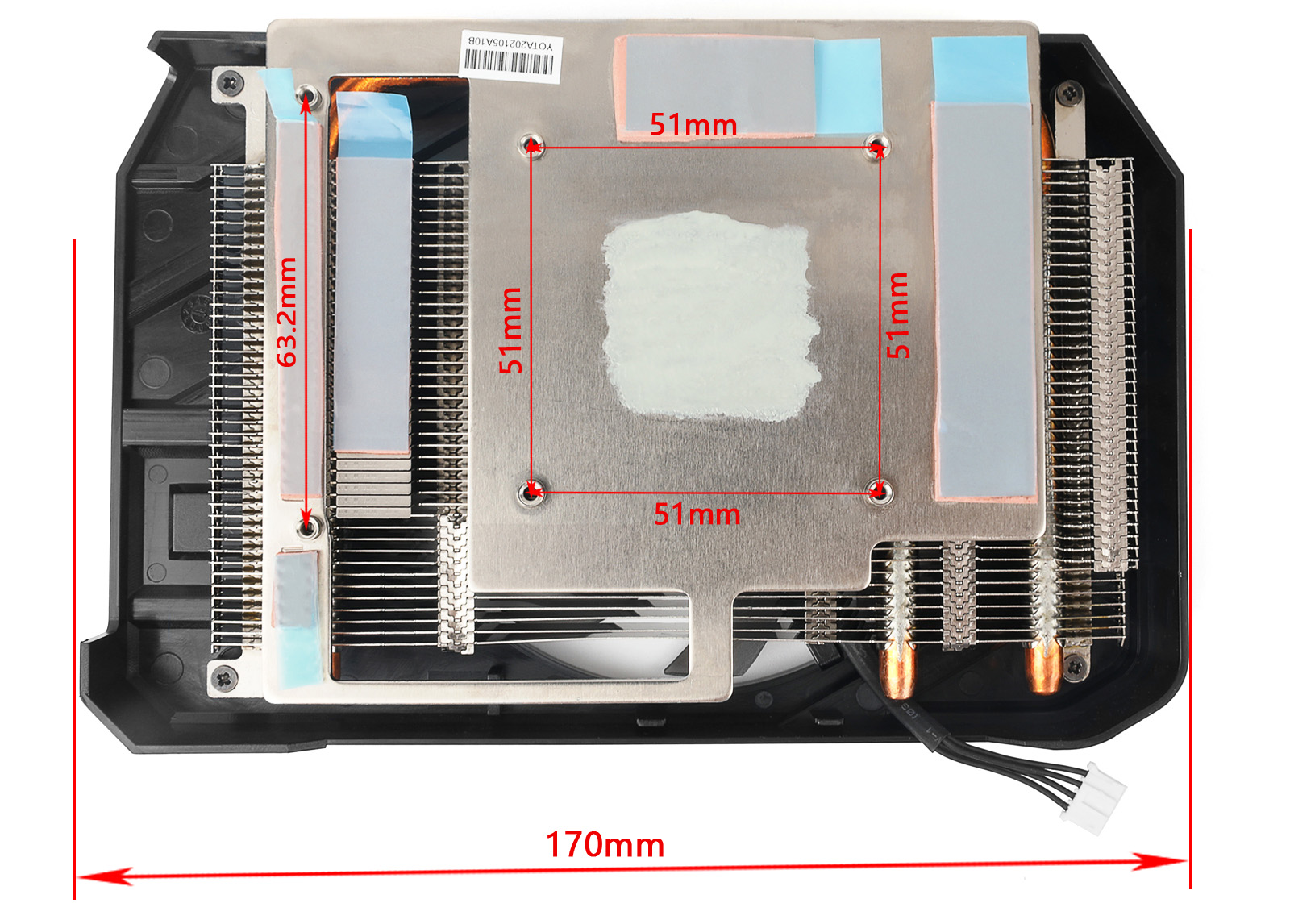 Tarjeta gráfica GAA8S2H GPU de - Cpu Fan reseña y precio