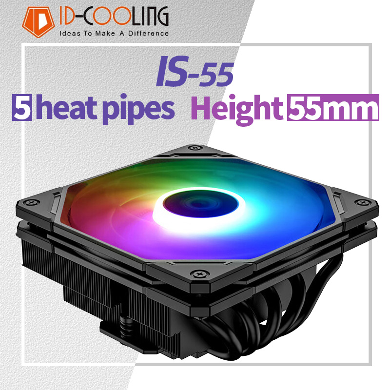 ID-COOLING IS-55 5 Heatpipe CP - Air Cooler Cpu reseña y precio